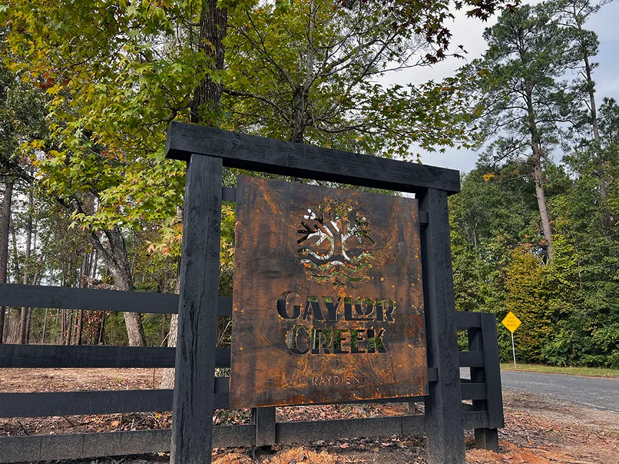 Gaylor Creek Sign
